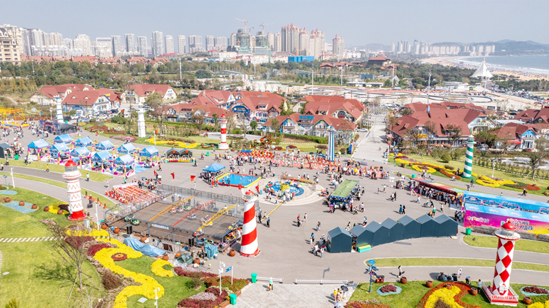 啤酒城、北茶商街“雙節(jié)”活動(dòng)活躍節(jié)日經(jīng)濟(jì)(圖2)