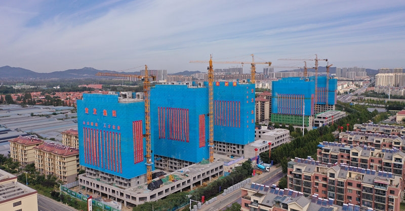 總戶數(shù)543戶！新區(qū)在建體量最大的集中式人才住房項(xiàng)目封頂