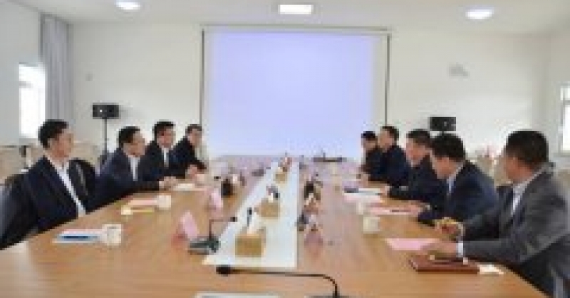 中建八局第四建設(shè)有限公司周可璋一行來(lái)訪(fǎng)