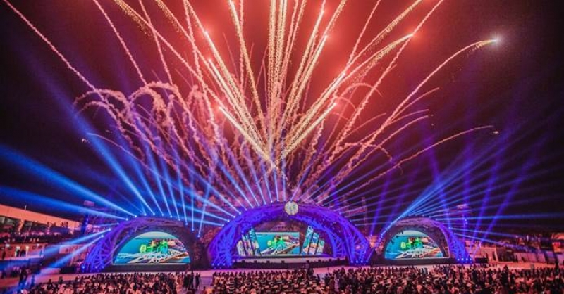 第29屆青島國(guó)際啤酒節(jié)在金沙灘啤酒城盛大開幕