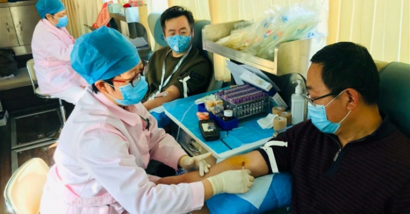 獻(xiàn)熱血、戰(zhàn)疫情，黃發(fā)在行動(dòng)